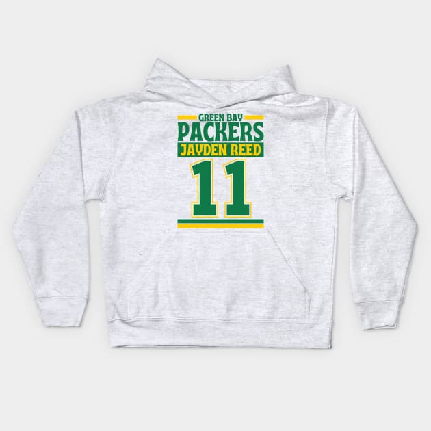 Green Bay Packers Reed 11 Edition 3 Kids Hoodie by Astronaut.co